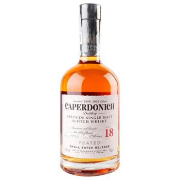 Caperdonich Peated Whiskey 18 years 48% 0.7l - buy, prices for MegaMarket - photo 1