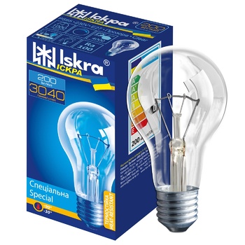 Iskra Lamp E27 B66 230V 200W - buy, prices for MegaMarket - photo 1