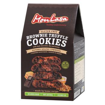 MonLasa Cookies Brownie Truffle 120g - buy, prices for Supermarket "Kharkiv" - photo 1