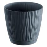 Prosperplast Sandy Anthracite Pot 24cm
