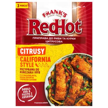 Frank's Red Hot Citrus Seasoning for Fish and Chicken 20g - buy, prices for MegaMarket - photo 1