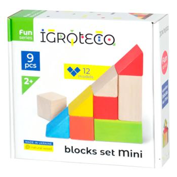 Іграшка Igroteco Кубики кольорові 9шт - купити, ціни на - фото 1