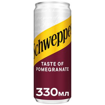 Напиток газированный Schweppes Pomegranate 0,33л - купить, цены на MasterZoo - фото 1