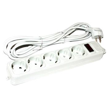 Gembird Surge Protector 5 outlets 3m SPM5-G-10G - buy, prices for MegaMarket - photo 1