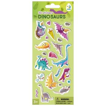 Dodo Dinosaurs 3D Stickers