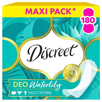 Discreet Deo Waterlily Daily Pads 180pcs - buy, prices for - photo 1