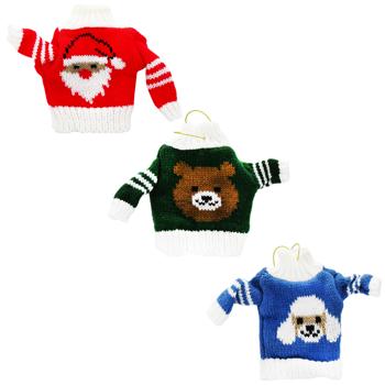 Подвеска Actuel Свитер 12см в ассортименте - купить, цены на Auchan - фото 1