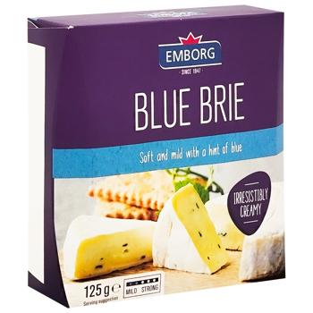 Сир Emborg Blue Brie 60% 125г - купити, ціни на Восторг - фото 3