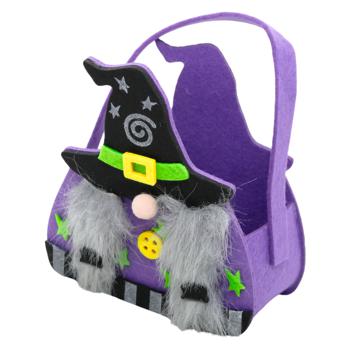 Zed Halloween Witch Felt Bag Decoration 14.5х7х9cm - buy, prices for EKO Market - photo 3