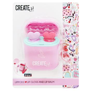 Create It! Lippods Lip Gloss and Lipstick Set in Assortment - buy, prices for NOVUS - photo 4