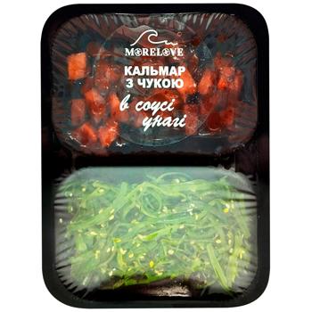 Morelove Royal Squid with Chuka in Unagi Sauce 300g - buy, prices for Supermarket "Kharkiv" - photo 1