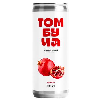 Комбуча Том гранат 330мл железная банка - купить, цены на Grono - фото 1
