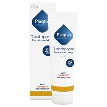 Зубна паста для собак Plaqtiv+ 70 г