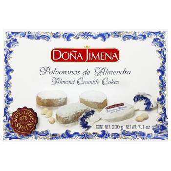 Печиво Dona Jimena Мигдальне крамбл 200г