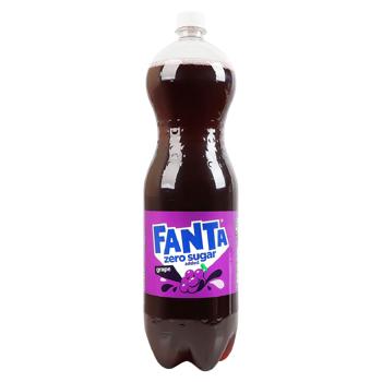 Напій газований Fanta Zero Sugar Grape 1,75л - купити, ціни на Grono - фото 1