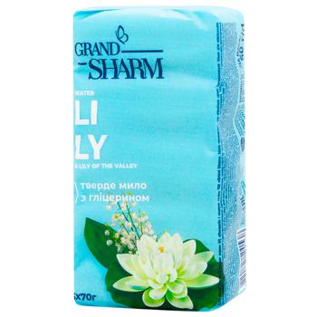 Grand Charm Soap Lily of the Valley and Lily 5x70g - buy, prices for MegaMarket - photo 1