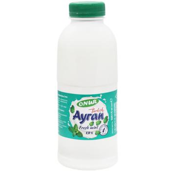 Onur Fresh Mint Turkish Ayran 1.8% 500ml - buy, prices for - photo 1