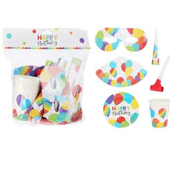 Party Set 36 items 17.5cm PR1000010 - buy, prices for COSMOS - photo 1