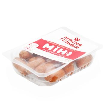 Сосиски М'ясна Гільдія з курячим філе вищий сорт 300г - купити, ціни на Чудо Маркет - фото 2