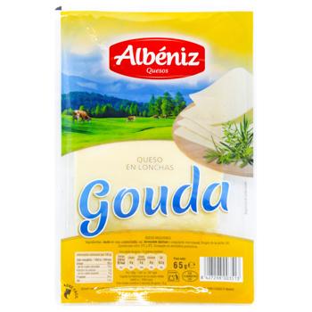 Albeniz Gouda Sliced Cheese 45% 65g
