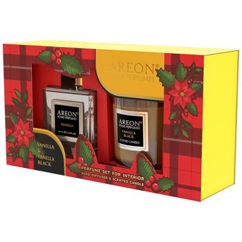 НР АРОМОДИФУЗОР + СВІЧКА ВАНІЛЬ - купить, цены на Auchan - фото 1