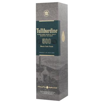 Віскі Tullibardine Sherry Cask Finish 500 43% 0,7л - купити, ціни на WINETIME - фото 3