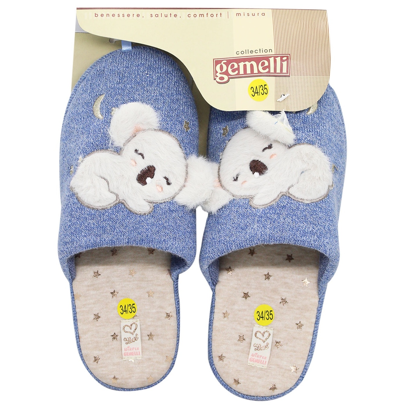 

Обувь домашняя Gemelli детская Коала размер 28-35 в ассортименте