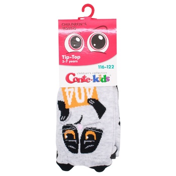 Conte Kids Tip-top 561 Dark Gray Children's Tights Size 116-122 - buy, prices for - photo 1