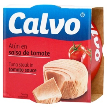 Calvo in tomato sauce fish tuna 160g - buy, prices for METRO - photo 1