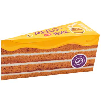 Торт Vatsak Медовик 115г - купить, цены на Эпицентр FOOD - фото 1