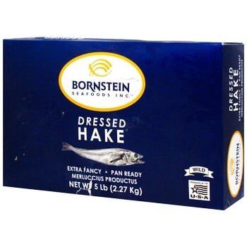 Bornstein Frozen Hake 2.27kg - buy, prices for METRO - photo 1