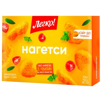 Нагетси Легко! курячi замороженi 300г