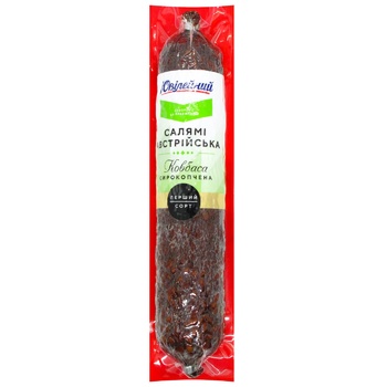 Yuvileyniy Avstriysʹka Salami raw smoked sausage 250g - buy, prices for METRO - photo 1