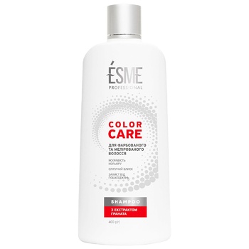 Шампунь Esme Professional Color Care з екстрактом граната для фарбованого та мелірованого волосся 400г