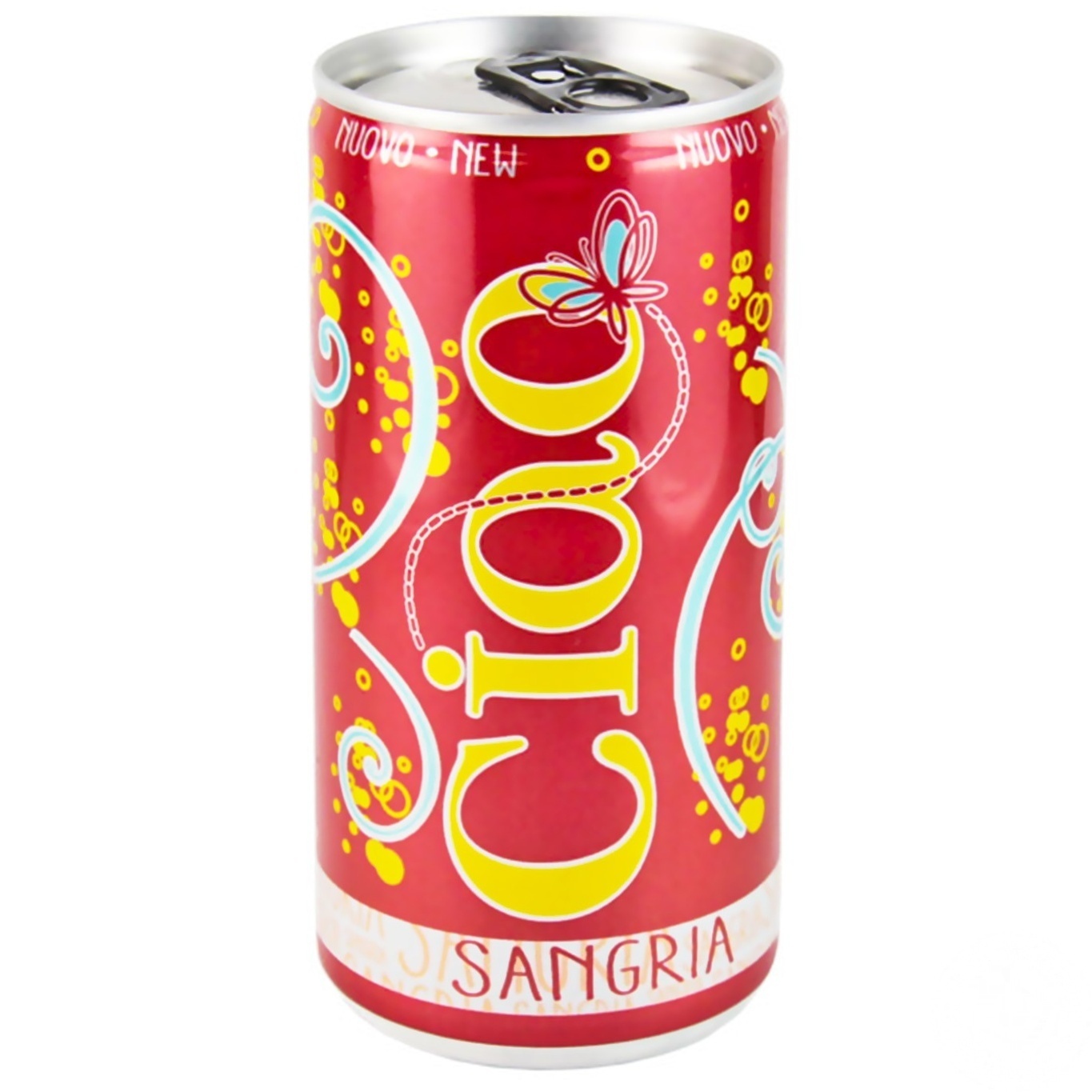 

Вино игристое Ciao Sangria красное полусладкое 6.9% 0.2л