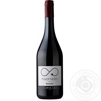 Вино Corvezzo Pinot nero 13% 0,75л - купить, цены на - фото 1