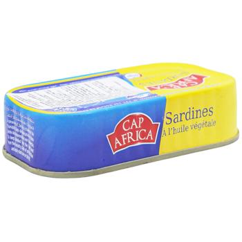 Cap Africa Whole Sardines in Oil 125g - buy, prices for - photo 3