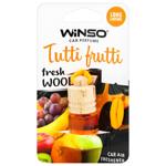 Ароматизатор воздуха Winso Fresh Wood Tutti Frutti 4мл