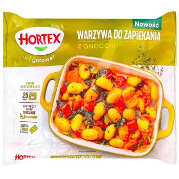 Овочі для запікання Hortex з ньоккі глибокозаморожені 450г - купити, ціни на METRO - фото 1