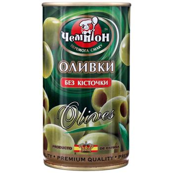 Champion Pitted Large Olives 370ml - buy, prices for Torba - photo 1