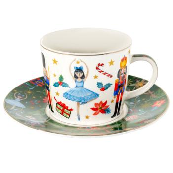 Набор чайный Lefard Green Christmas 4 предмета 250мл - купить, цены на - фото 2