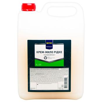 Metro Professional Cotton Liquid Cream Soap with Antibacterial Complex 5l
