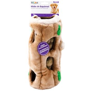 Игрушка для собак Outward Hound Hide-A-Squirrel интерактивная плюш 25см - купить, цены на MasterZoo - фото 2