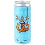 Пиво Varvar Oktoberfest світле нефільтроване 5,5% 0,33л