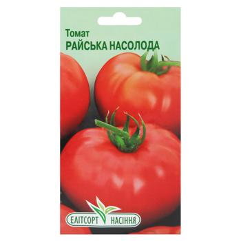 Насіння Елітсортнасіння Томат Райська насолода 0,1г - купити, ціни на - фото 1