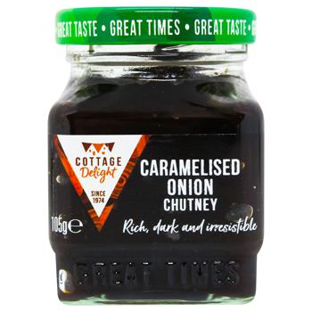 Cottage Delight Caramelized Onions Chutney 105g - buy, prices for WINETIME - photo 1