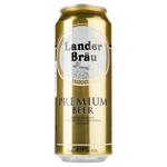 Пиво Lander Brau Premium светлое 4,9% 0,5л