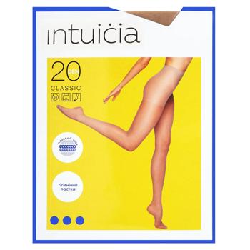Колготки Intuicia Classic жіночі бежеві 20ден 3р - купити, ціни на Ідеал - фото 1
