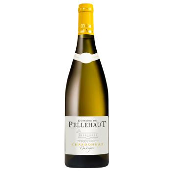 Вино Domaine de Rellehaut Chardonnay біле сухе 12,5% 0.75л - купити, ціни на ULTRAMARKET - фото 1