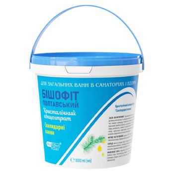 Бішофіт Полтавський "Кристалічний концентрат "Скипидарні ванни" 1000мл - купити, ціни на Grono - фото 1